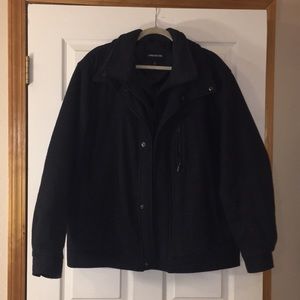Men’s wool jacket.
